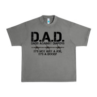 Tornado d.a.d. dads against diapers men's humor funny t shirt Urban Heavy Tee - linhVisuals