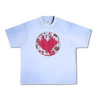 Grape Ice womens happy valentine's day cute heart style for nurses life 2022 Urban Heavy Tee - linhVisuals