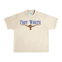 Sandshell vintage fort worth texas flag men women kids Urban Heavy Tee - linhVisuals
