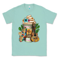 Seafoam Mexican Hot Coffee Cup Classic Tee - FaDigitalArtStudio
