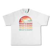 Vintage Retro What A Save Rocket Soccer Car League Urban Heavy Tee | Teevron