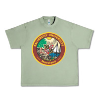 Oil Green salisbury university vectorized Urban Heavy Tee - linhVisuals