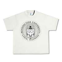 Pistachio Benedictine University Urban Heavy Tee - linhVisuals
