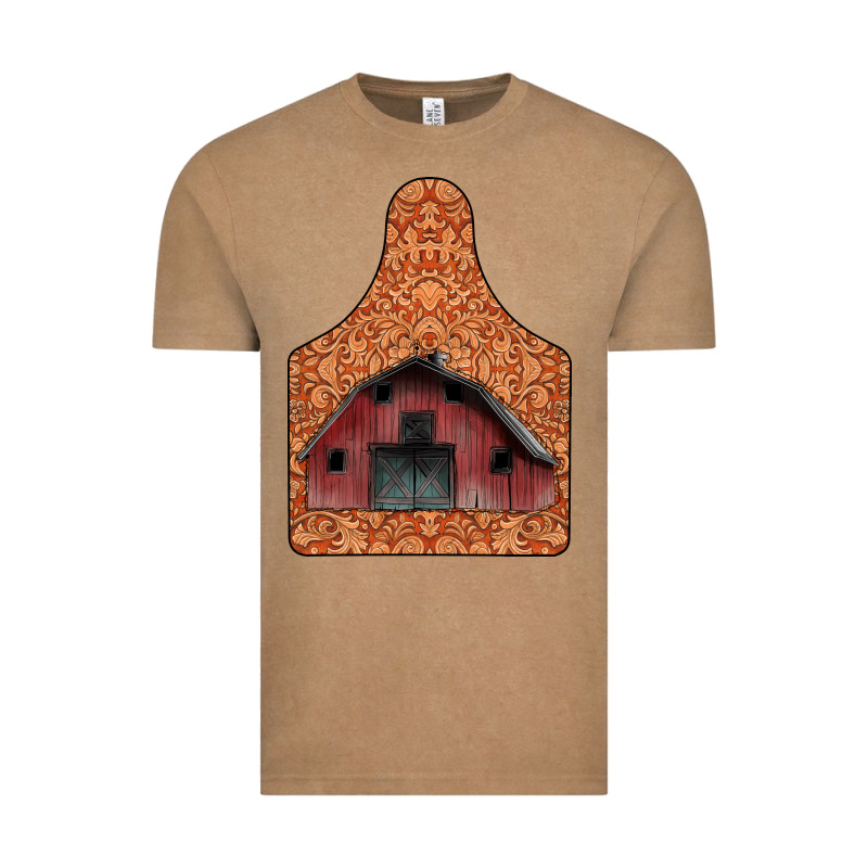Barn Earning Vintage Tee by CowhideDigitalArt | Teevron
