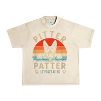 Sandshell pitter tshirt patter german shepherd dog funny vintage retro t shirt Urban Heavy Tee - linhVisuals
