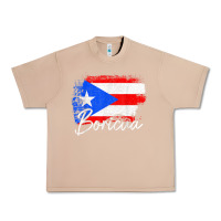 Burro puerto rico boricua vintage puerto rican flag pride t shirt Urban Heavy Tee - linhVisuals