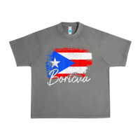 Tornado puerto rico boricua vintage puerto rican flag pride t shirt Urban Heavy Tee - linhVisuals
