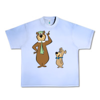 Grape Ice Yogi Bear Urban Heavy Tee - linhVisuals