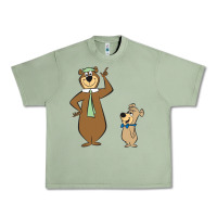 Oil Green Yogi Bear Urban Heavy Tee - linhVisuals