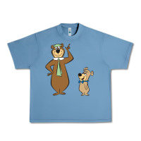 Pebble Blue Yogi Bear Urban Heavy Tee - linhVisuals