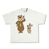 Pistachio Yogi Bear Urban Heavy Tee - linhVisuals