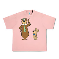 Salmon Yogi Bear Urban Heavy Tee - linhVisuals