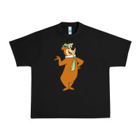 Black Yogi Bear Urban Heavy Tee - linhVisuals