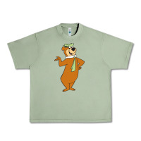 Oil Green Yogi Bear Urban Heavy Tee - linhVisuals
