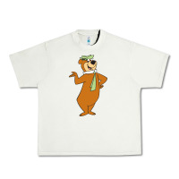 Pistachio Yogi Bear Urban Heavy Tee - linhVisuals