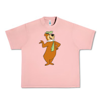 Salmon Yogi Bear Urban Heavy Tee - linhVisuals