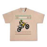 Burro christmas motorcycle motocross braap dirt bike xmas Urban Heavy Tee - linhVisuals