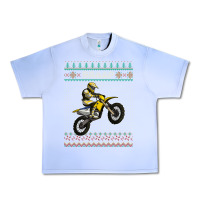 Grape Ice christmas motorcycle motocross braap dirt bike xmas Urban Heavy Tee - linhVisuals