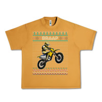 Peanut Butter christmas motorcycle motocross braap dirt bike xmas Urban Heavy Tee - linhVisuals