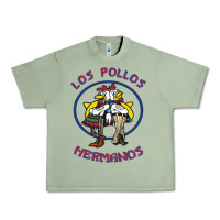 Oil Green Los Pollos de Hermanos Urban Heavy Tee - linhVisuals