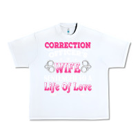 Correction Officers Wife Sentenced To A Life Of Love Urban Heavy Tee | Teevron