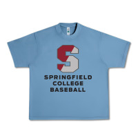 Pebble Blue springfield college Urban Heavy Tee - linhVisuals