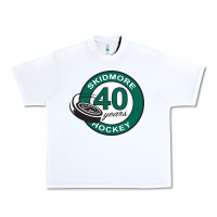 White skidmore+anniversary Urban Heavy Tee - linhVisuals