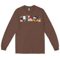 Chestnut Best Teacher Ever Long Sleeve Tee - CowhideDigitalArt