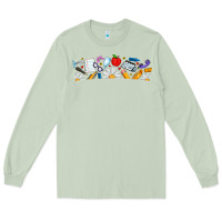 Matcha Best Teacher Ever Long Sleeve Tee - CowhideDigitalArt