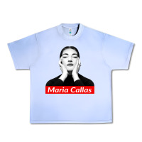 Grape Ice Maria Callas Urban Heavy Tee - linhVisuals