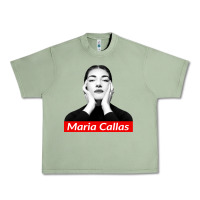 Oil Green Maria Callas Urban Heavy Tee - linhVisuals