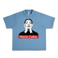 Pebble Blue Maria Callas Urban Heavy Tee - linhVisuals