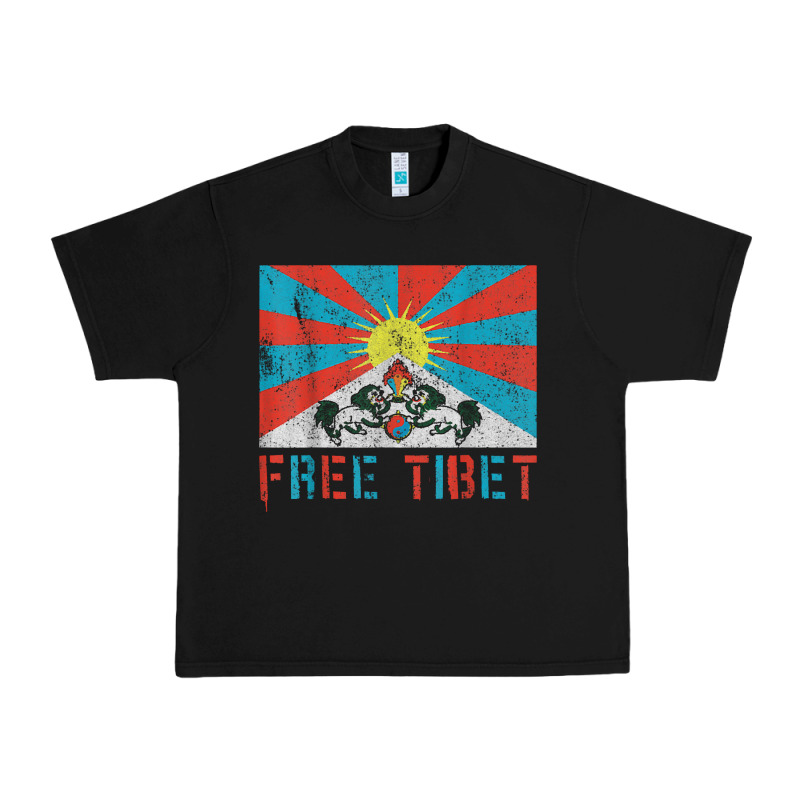 Free Tibet Urban Heavy Tee by linhVisuals | Teevron