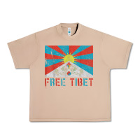Burro free tibet Urban Heavy Tee - linhVisuals