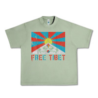 Oil Green free tibet Urban Heavy Tee - linhVisuals