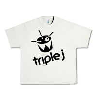 Pistachio triple j Urban Heavy Tee - linhVisuals