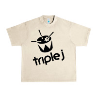 Sandshell triple j Urban Heavy Tee - linhVisuals