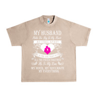 French Oak my husband holds the key to my heart Urban Heavy Tee - linhVisuals