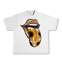 Leopard Sunflower Tongue Urban Heavy Tee | Teevron