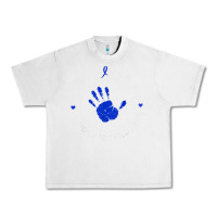 Lunar Rock see something say something child abuse awareness ribbon Urban Heavy Tee - linhVisuals