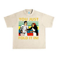 Sandshell you just fold it in vintage retro Urban Heavy Tee - linhVisuals