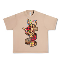Burro merry christmas skeleton hand Urban Heavy Tee - CowhideDigitalArt