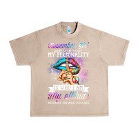 French Oak november girl make no mistake my personality funny Urban Heavy Tee - linhVisuals