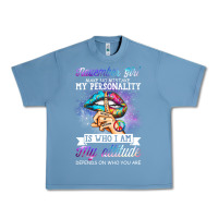 Pebble Blue november girl make no mistake my personality funny Urban Heavy Tee - linhVisuals