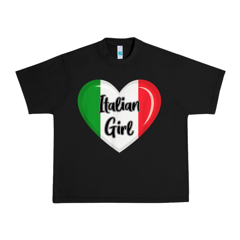 Italy Flag For Women Italian Girl Urban Heavy Tee by linhVisuals | Teevron