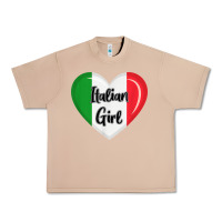 Burro italy flag for women italian girl Urban Heavy Tee - linhVisuals