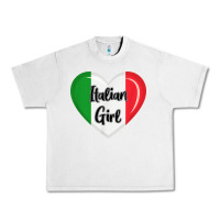 Lunar Rock italy flag for women italian girl Urban Heavy Tee - linhVisuals