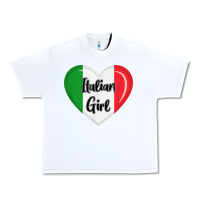 White italy flag for women italian girl Urban Heavy Tee - linhVisuals