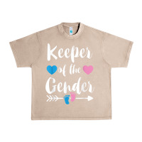 French Oak keeper of the gender reveal tee shirt girl or boy blue pink Urban Heavy Tee - linhVisuals