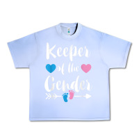 Grape Ice keeper of the gender reveal tee shirt girl or boy blue pink Urban Heavy Tee - linhVisuals